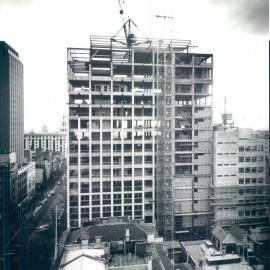 Melbourne Project - December 1961-September 1966 - Eastern face of building from Coates Building, 18 Collins Street Melbourne - 20 May 1965