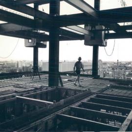 Melbourne Project - December 1961-September 1966 - North west corner of formwork, 11th floor - 26 November 1964
