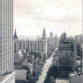 Melbourne Project - December 1961-September 1966 - View to the west from 7th floor level - 26 November 1964