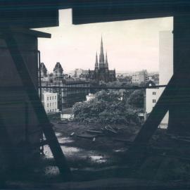 Melbourne Project - December 1961-September 1966 - View to the east from the 3rd floor level - 26 November 1964