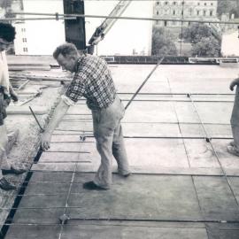 Melbourne Project - December 1961-September 1966 - Form work, south east corner, 11th floor - 26 November 1964