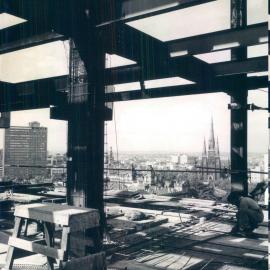 Melbourne Project - December 1961-September 1966 - View to the east from 11th floor level - 26 November 1964