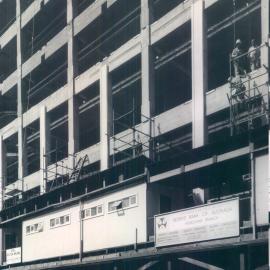 Melbourne Project - December 1961-September 1966 - Marble on columns from Exhibition Street - 26 November 1964