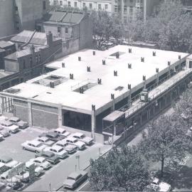 Melbourne Project - December 1961-September 1966 - Looking down on the site from the Southern Cross Hotel - 27 November 1963