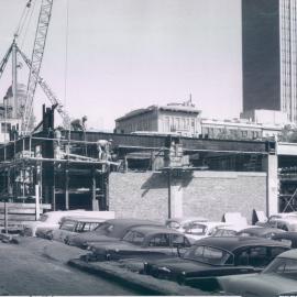 Melbourne Project - December 1961-September 1966 - View of northern boundary of site from McGrath's Lane - 10 October 1963