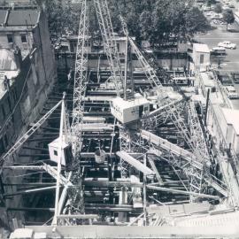 Melbourne Project - December 1961-September 1966 - Aerial view of site - 12 November 1962