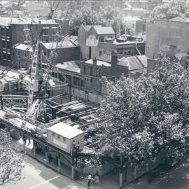 Melbourne Project - December 1961-September 1966 - McGrath's Lane at north end of site - 12 November 1962