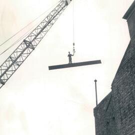 Melbourne Project - December 1961-September 1966 - First beam being brought to site - 12 September 1962