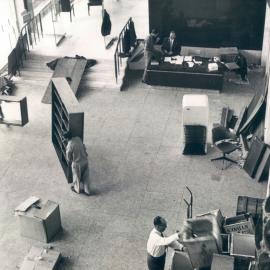 Head Office Building - January 1963-January 1965 - Moving in (Main Foyer) - 16 January 1965