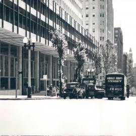 Head Office Building - January 1963-January 1965 - Unloading vans outside new building - 16 January 1965