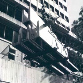 Head Office Building - January 1963-January 1965 - Delivering precast mullions - 12 March 1964
