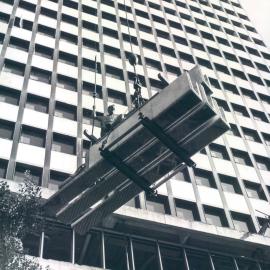 Head Office Building - January 1963-January 1965 - Delivering precast mullions - 12 March 1964