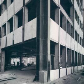 Head Office Building - January 1963-January 1965 - Cafeteria from south east corner of platt - 8 April 1963