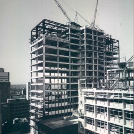 Head Office Building - January 1963-January 1965 - Southern face - 8 April 1963