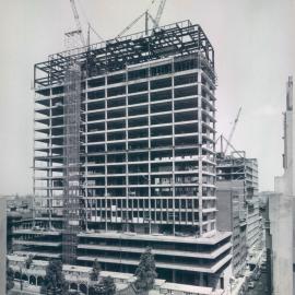 New Head Office Building - June 1960-January 1963 - View from Rural Bank - 31 January 1963