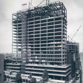 New Head Office Building - June 1960-January 1963 - View from Rural Bank - 10 January 1963