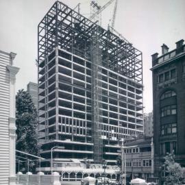 New Head Office Building - June 1960-January 1963 - View from Parliament House - 20 November 1962