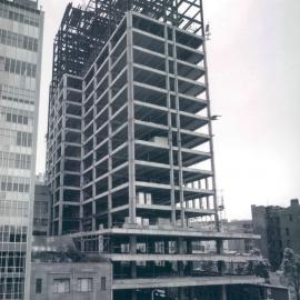 New Head Office Building - June 1960-January 1963 - View from Sydney Hospital - 20 November 1962
