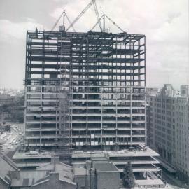 New Head Office Building - June 1960-January 1963 - View of northern face - 2 November 1962