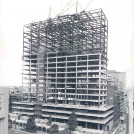 New Head Office Building - June 1960-January 1963 - View from Rural Bank - 2 November 1962
