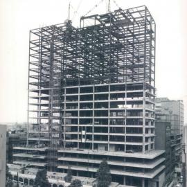 New Head Office Building - June 1960-January 1963 - View from Rural Bank - 19 October 1962