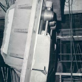 New Head Office Building - June 1960-January 1963 - Delivering strongroom doors - Weekend 6-7 October 1962