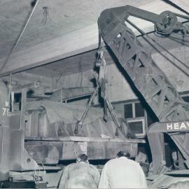 New Head Office Building - June 1960-January 1963 - Delivering strongroom doors - Weekend 6-7 October 1962