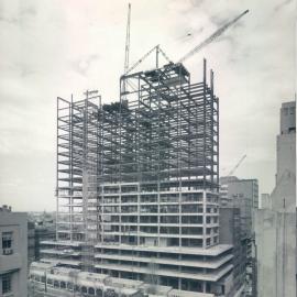 New Head Office Building - June 1960-January 1963 - View from Rural Bank - 20 September 1962