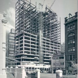 New Head Office Building - June 1960-January 1963 - View from Parliament House - 20 September 1962