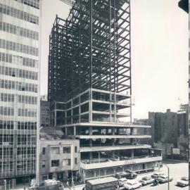 New Head Office Building - June 1960-January 1963 - South eastern corner - 24 August 1962