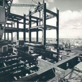 New Head Office Building - June 1960-January 1963 - Looking south east from 13th floor level - 27 July 1962