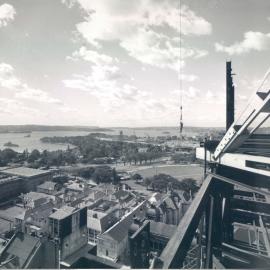 New Head Office Building - June 1960-January 1963 - Looking north east from 15th floor - 27 July 1962