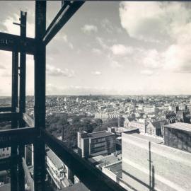 New Head Office Building - June 1960-January 1963 - Looking south east from 13th floor level - 27 July 1962