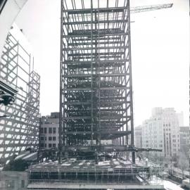 New Head Office Building - June 1960-January 1963 - View from Sydney Hospital - 29 June 1962