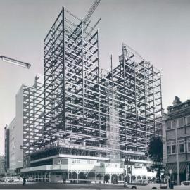 New Head Office Building - June 1960-January 1963 - Martin Place/Macquarie Street corner - 29 June 1962