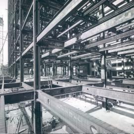 New Head Office Building - June 1960-January 1963 - 3rd floor level from north west corner - 29 June 1962