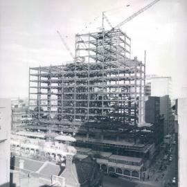New Head Office Building - June 1960-January 1963 - View from Rural Bank - 14 June 1962