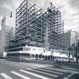 New Head Office Building - June 1960-January 1963 - View from Martin Place/Macquarie Street corner - 14 June 1962