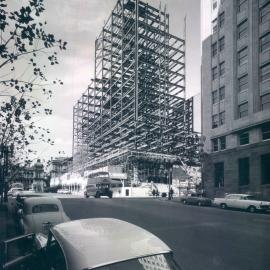 New Head Office Building - June 1960-January 1963 - View from Martin Place/Phillip Street corner - 14 June 1962