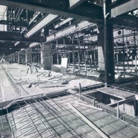 New Head Office Building - June 1960-January 1963 - First floor level from Martin Place and Phillip Street corner - 14 June 1962