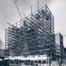 New Head Office Building - June 1960-January 1963 - View from Rural Bank corner - 31 May 1962