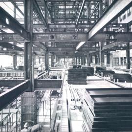 New Head Office Building - June 1960-January 1963 - 1st floor level looking east from Phillip Street - 31 May 1962