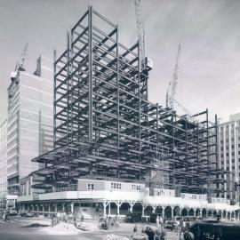 New Head Office Building - June 1960-January 1963 - Martin Place/Macquarie Street corner - 17 May 1962