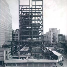 New Head Office Building - June 1960-January 1963 - View from Sydney Hospital - 17 May 1962