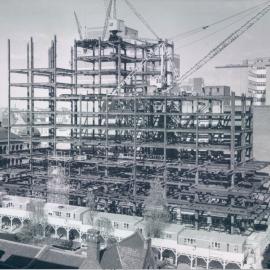New Head Office Building - June 1960-January 1963 - View from Rural Bank - 17 May 1962