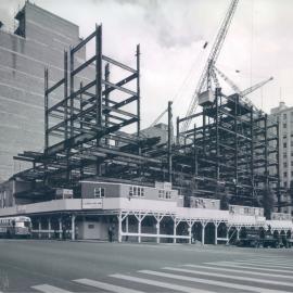 New Head Office Building - June 1960-January 1963 - Macquarie Street/Martin Place corner - 12 April 1962