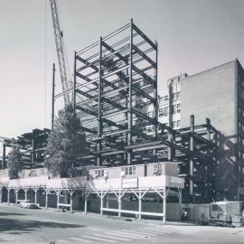 New Head Office Building - June 1960-January 1963 - View from Rural Bank - 15 March 1962