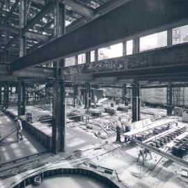 New Head Office Building - June 1960-January 1963 - Truck dock 1 in 1st basement from south eastern corner - 15 March 1962