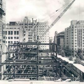 New Head Office Building - June 1960-January 1963 - From Sydney Hospital - 15 February 1962