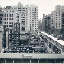 New Head Office Building - June 1960-January 1963 - From Sydney Hospital - 4 January 1962